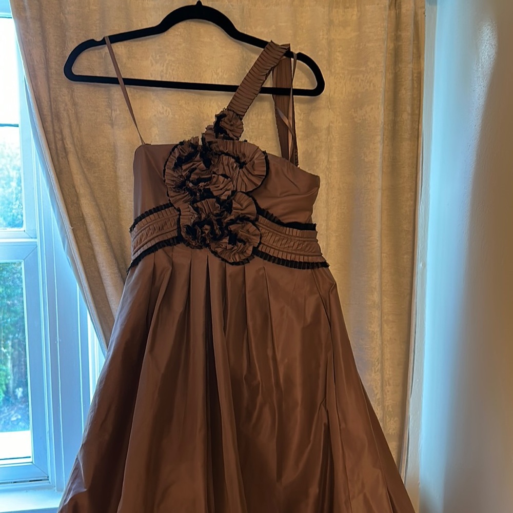 BCBG gown